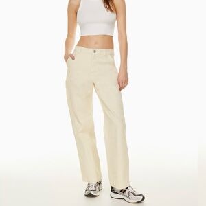 TNA Aritzia Greenwich Pant Beige Cargo